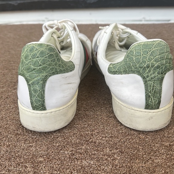Gucci white leather men sneakers - Picture 8 of 8